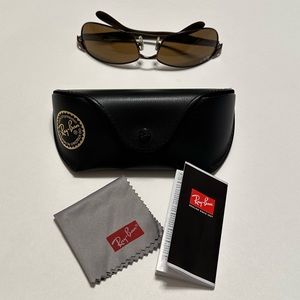 Ray Ban RV 3245 Polarized Sunglasses w/ Case & Cloth